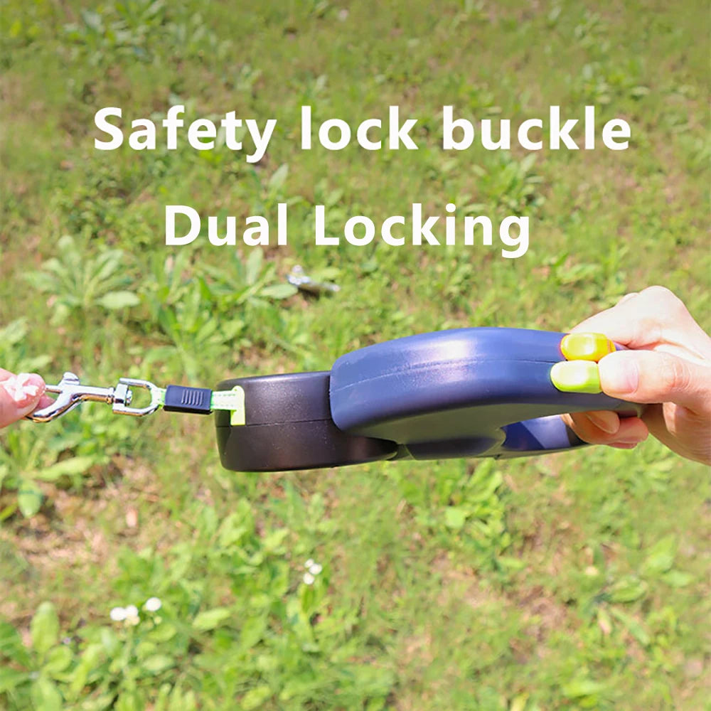 Wigloo | Retractable Dual Doggie Leash with LED Light