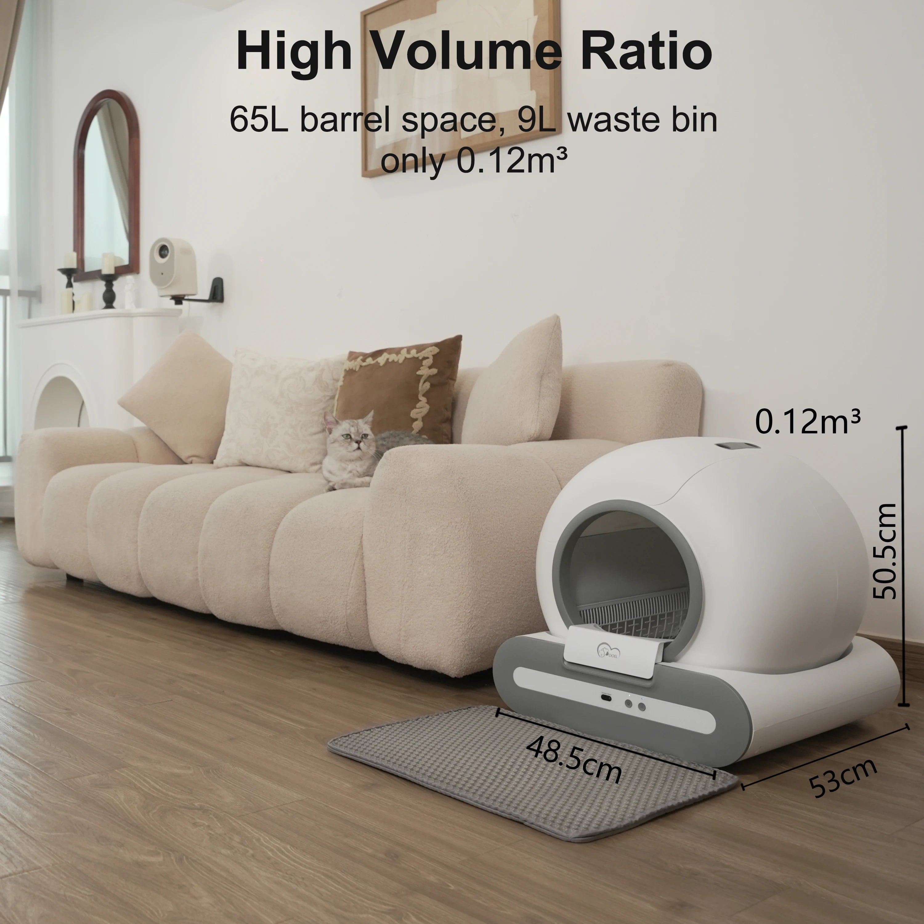 Rio | Automatic Cat Litter Box Self Cleaning
