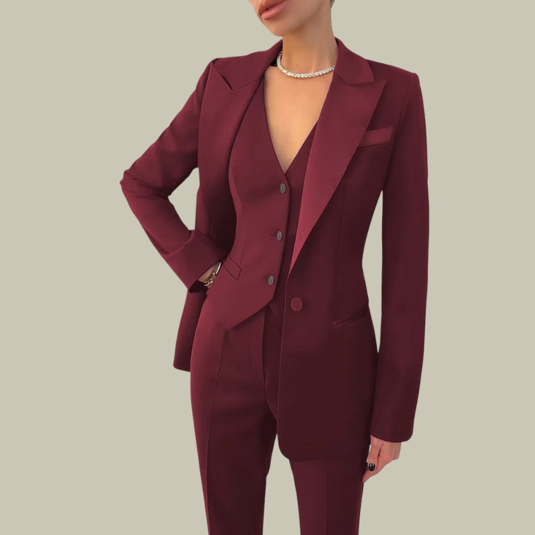 Kessora | Women's Elegant 3-Piece Suit Set