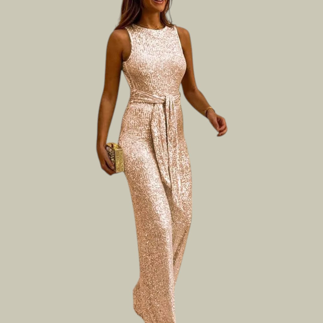 Mirelle | Women's Elegant Sequin Jumpsuit
