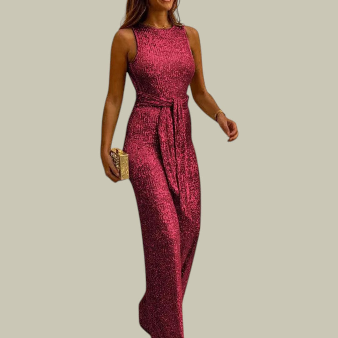 Mirelle | Women's Elegant Sequin Jumpsuit