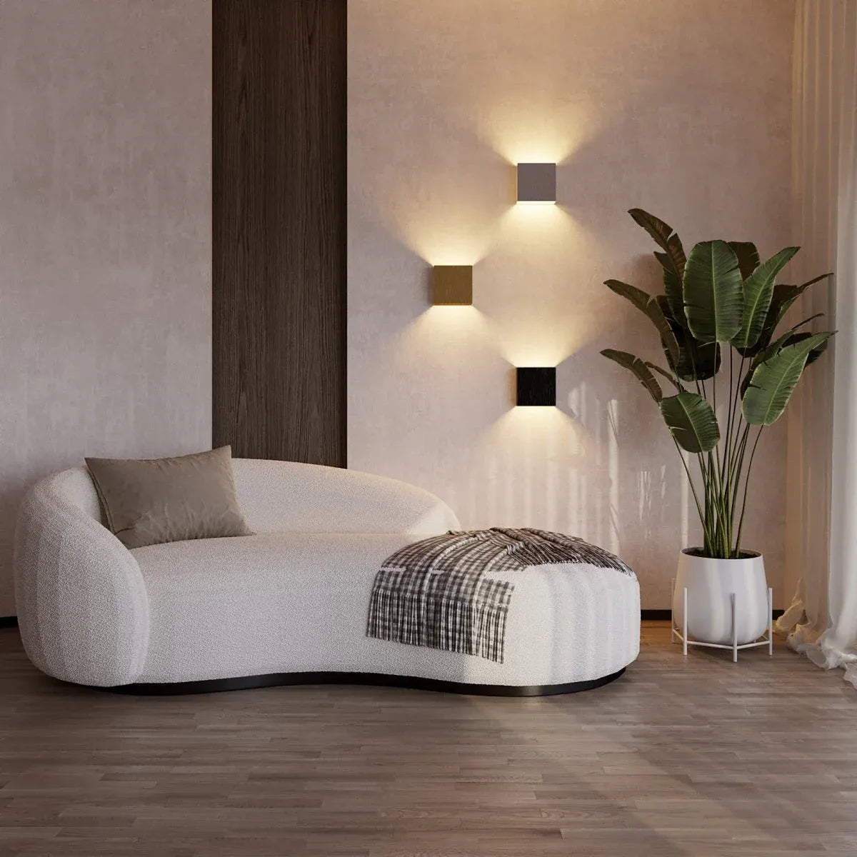 CharmingGlow – Minimalist Wall Lamp for Sophisticated Lighting