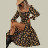 Marnyx | Women's Chic Floral Longsleeve Dress