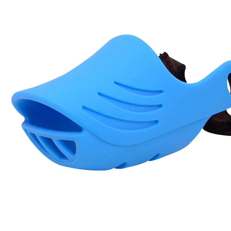 Dog Muzzle - Brightly Coloured Soft Silico