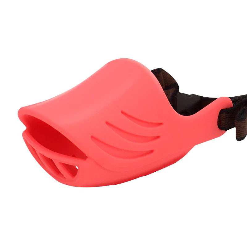 Dog Muzzle - Brightly Coloured Soft Silico