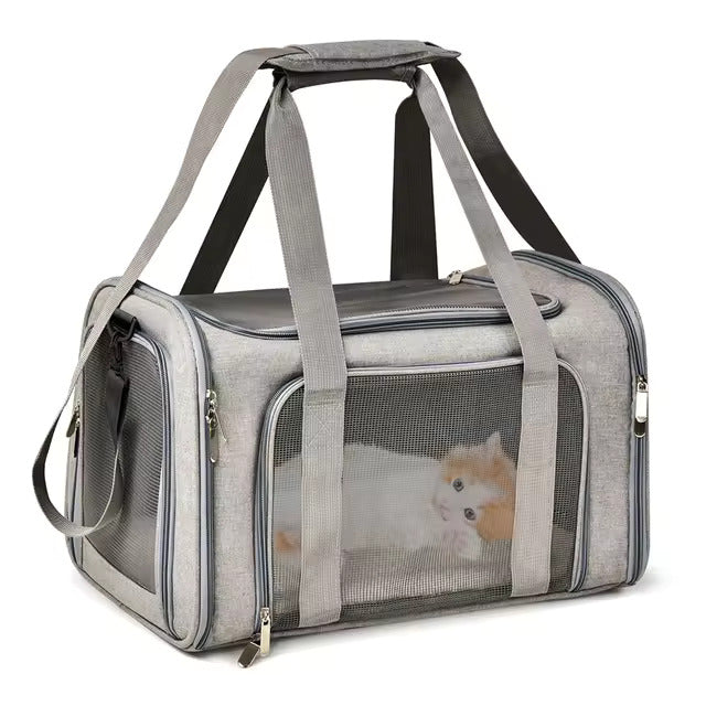 Thor - Deluxe Pet Carrier Travel Bag for Cats and Dogs