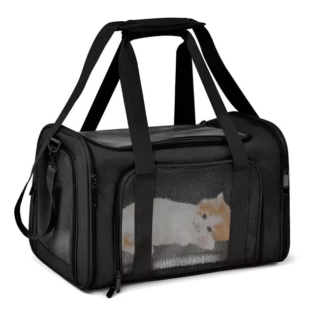 Thor - Deluxe Pet Carrier Travel Bag for Cats and Dogs