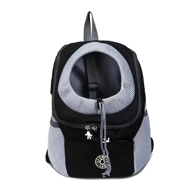 Dog Carrier Backpack for Small Pets – Breathable Mesh with Safety Hook