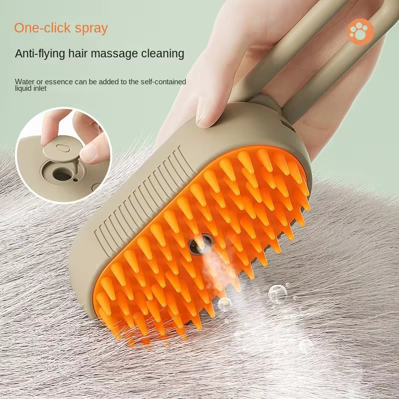 Buddy - Grooming Brush with Massage & Spray Function