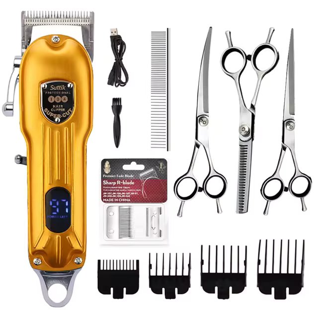 Chloe - Grooming Kit with Clippers, Scissors, and Accessories