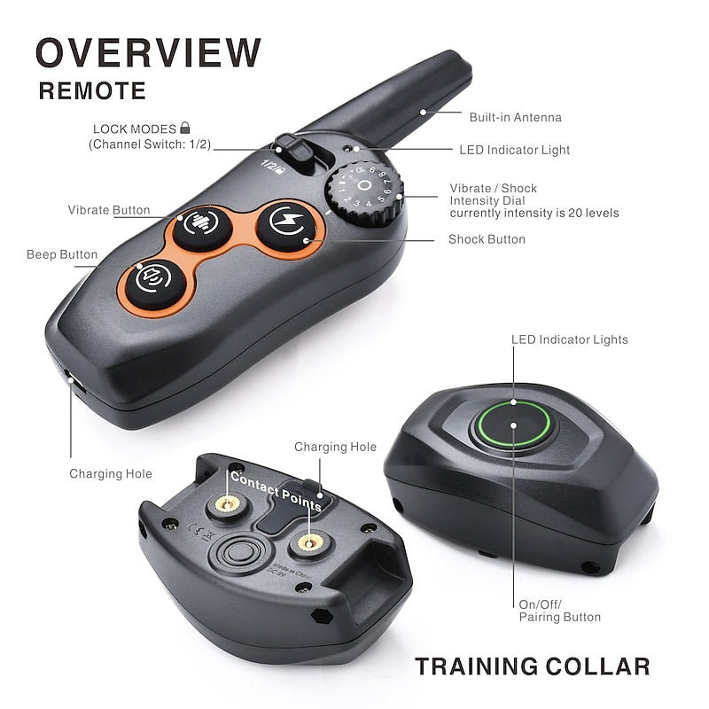 Furfuras IntelliPro Dog Training Collar