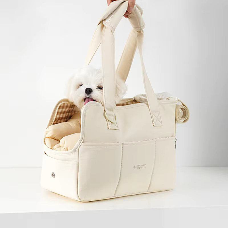 Shadow - Luxury Pet Carrier Tote Bag for Small Dogs