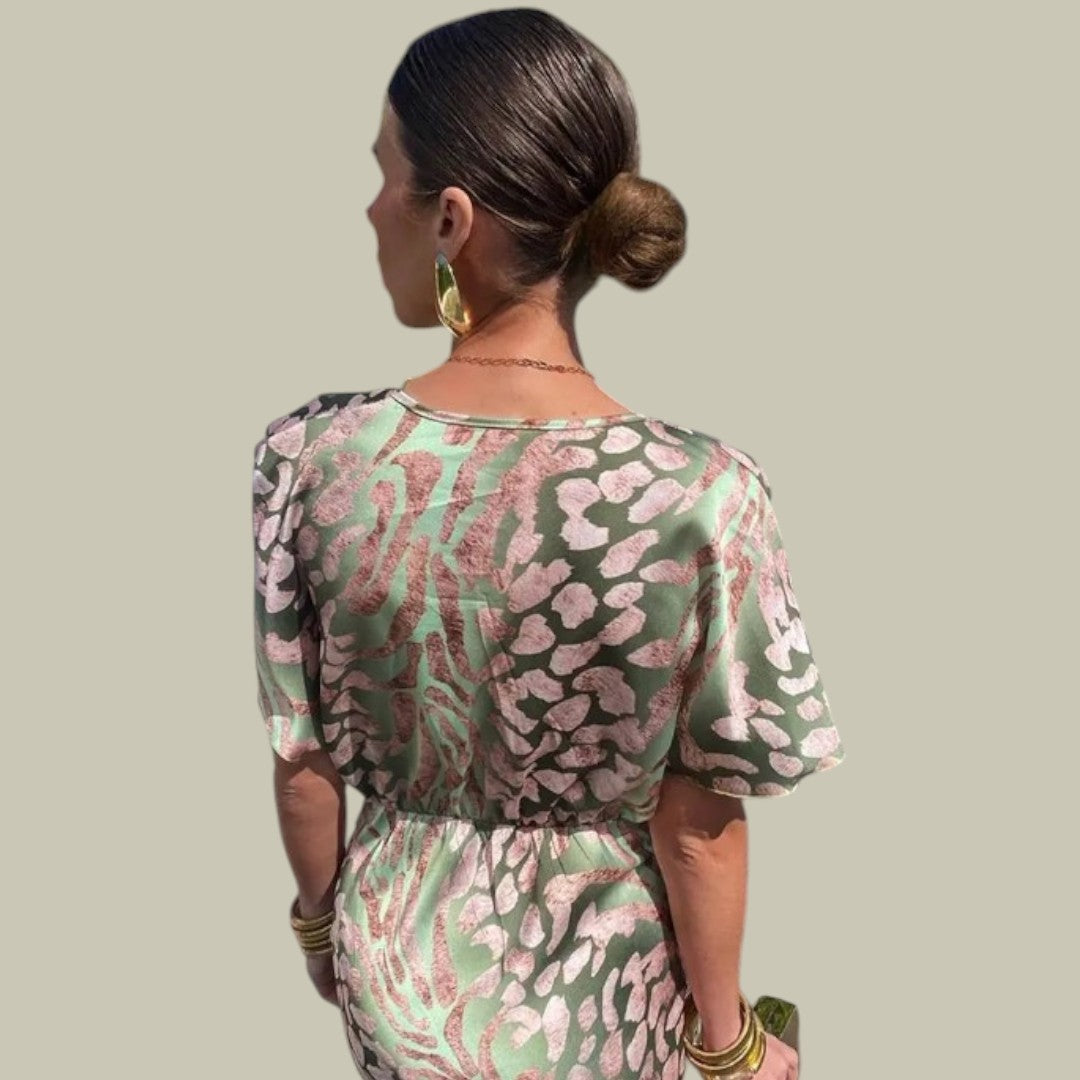 Lydia | Women's Chic V-Neck Dress